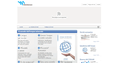 Desktop Screenshot of mineracqua.it
